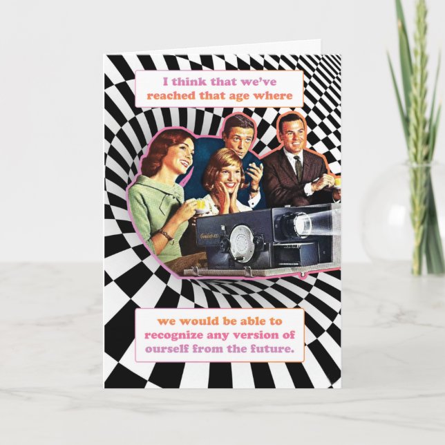 Recognise Your Future Self Birthday Card (Front)