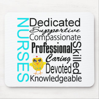 Recognize a Nurse:  Nurses Recognition Collage Mouse Mat