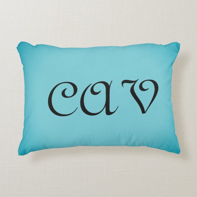 Recoleta Cornflower Blue  Decorative Cushion (Front)