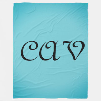 Recoleta Cornflower Blue  Fleece Blanket