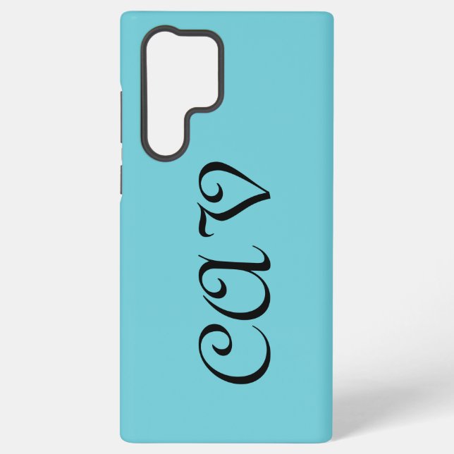 Recoleta Cornflower Blue  Samsung Galaxy S22 Ultra Case (Back)