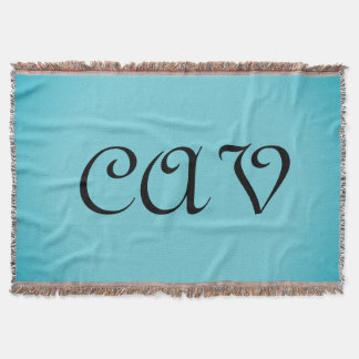 Recoleta Cornflower Blue  Throw Blanket