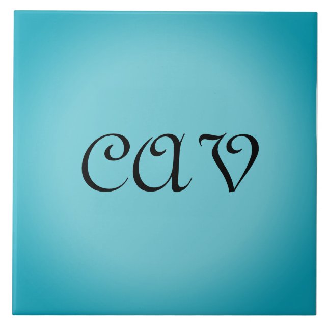 Recoleta Cornflower Blue  Tile (Front)