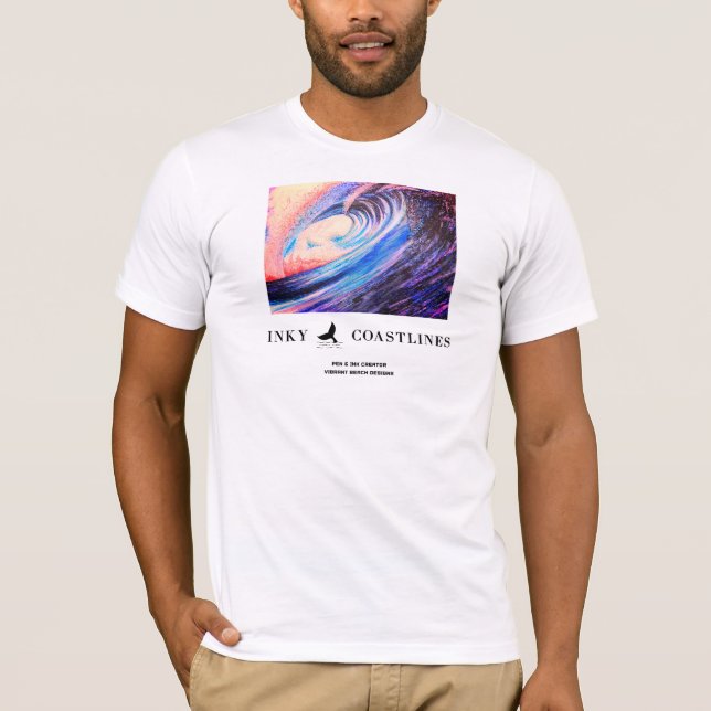 Recoleta Wave Men's Tee (Front)