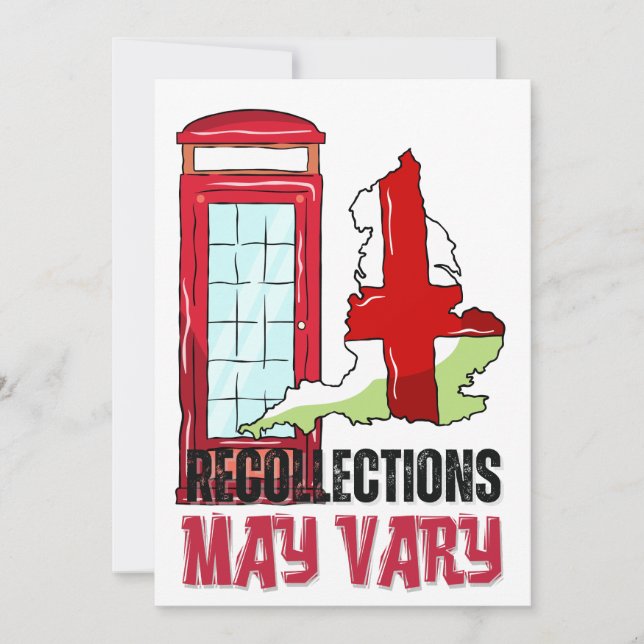 Recollections May Vary-Queen Elizabeth II  Holiday Card (Front)
