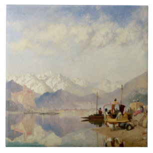Recollections of the Lago Maggiore, Market Day at Tile