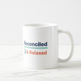 Reconciled and Relaxed Funny Accountant Bookkeeper Coffee Mug