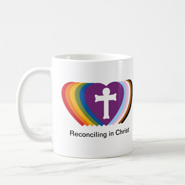 Reconciling in Christ Mug (Left)