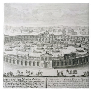 Reconstruction of a Roman Naval Battle, from 'Entw Tile