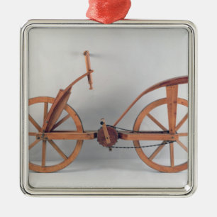 Reconstruction of da Vinci's design Metal Tree Decoration