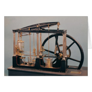 Reconstruction of James Watt's steam engine