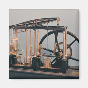 Reconstruction of James Watt's steam engine Magnet