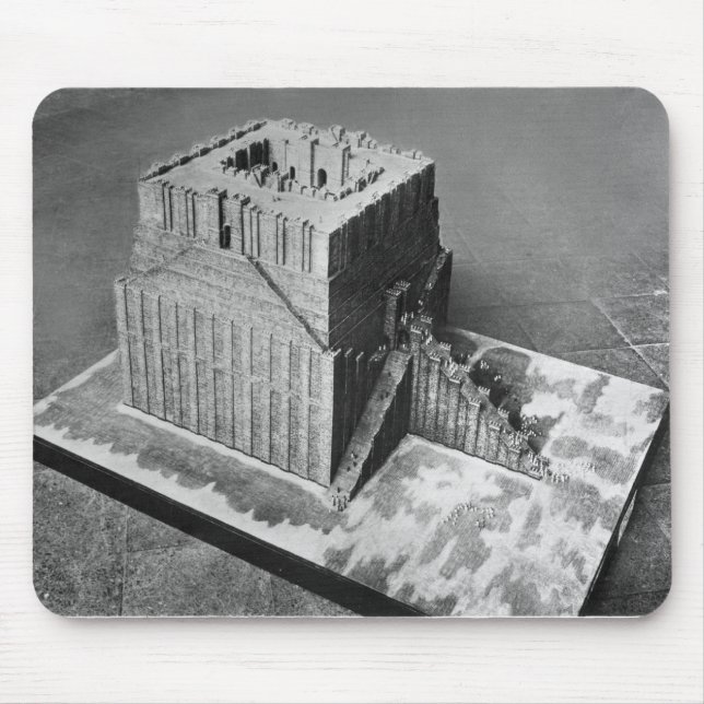Reconstruction of the Tower of Babel Mouse Mat (Front)