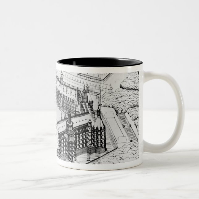 Reconstruction of Theleme Abbey Two-Tone Coffee Mug (Right)