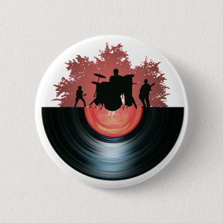 Record 6 Cm Round Badge