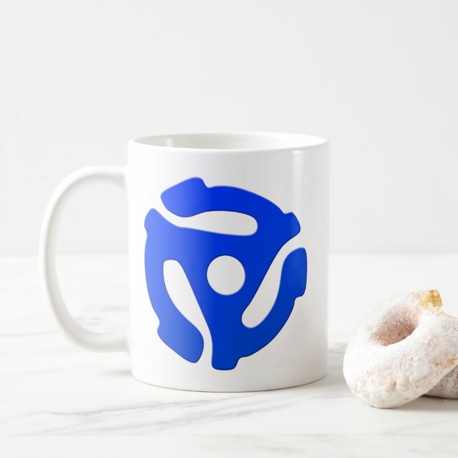 Record Adapter Coffee Mug (With Donut)