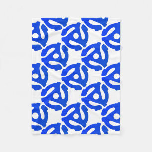 Record Adapter Fleece Blanket