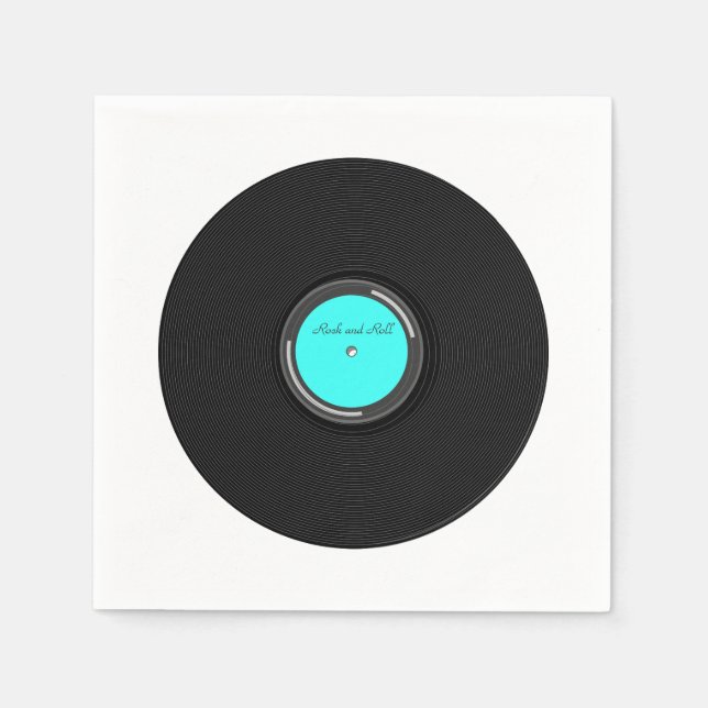 Record Album Napkin (Front)