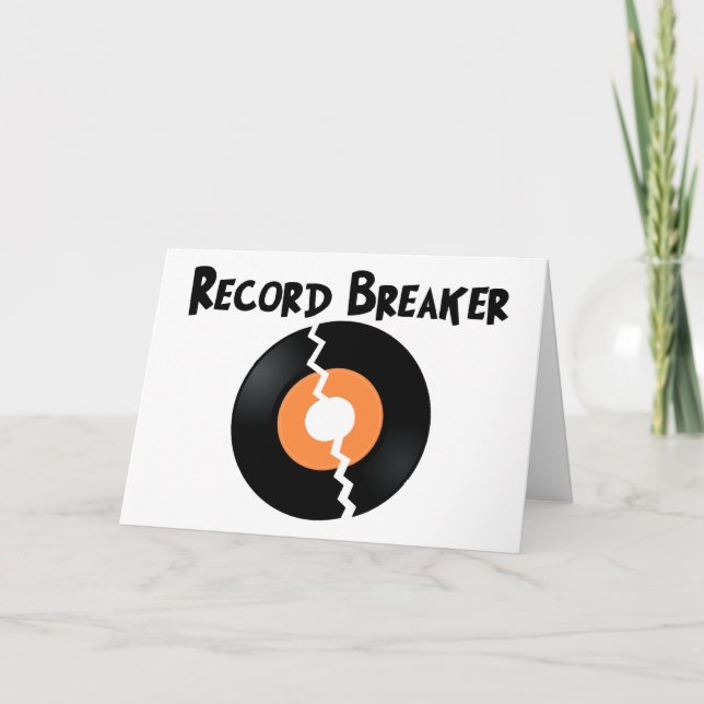 Record Breaker Card (Front)