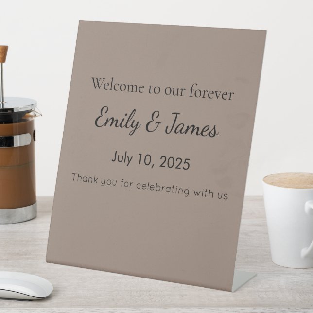 Record-Breaking Baby Shower Counter Sign (In SItu)