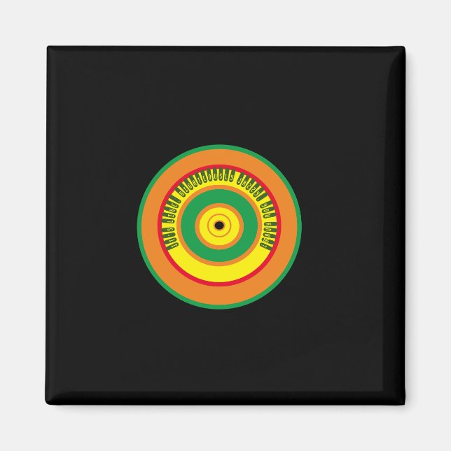 Record In Sleeve Magnet (Front)