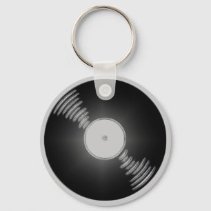 Record Key Ring