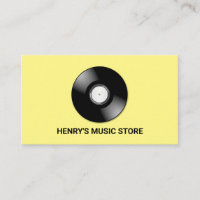 Record Logo, Music Store