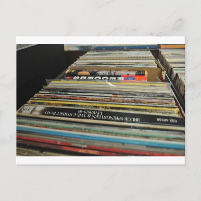 Record Mania Postcard (Front)