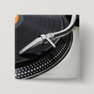 Record Needle Stylus 15 Cm Square Badge