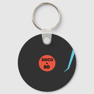Record Plate Keychain