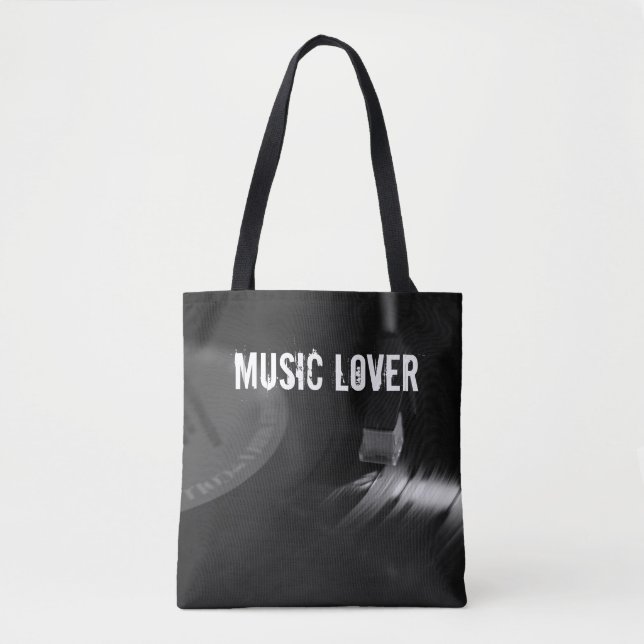 Record Tote: Customisable Tote Bag (Front)