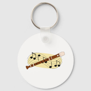 Recorder/Instrument Key Ring