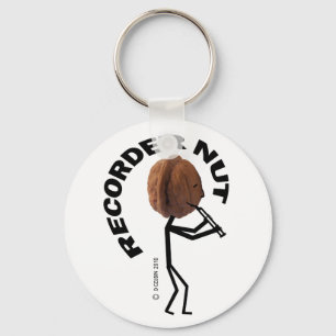 Recorder Nut Key Ring