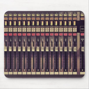 Recording Studio Audio Deck Mouse Mat