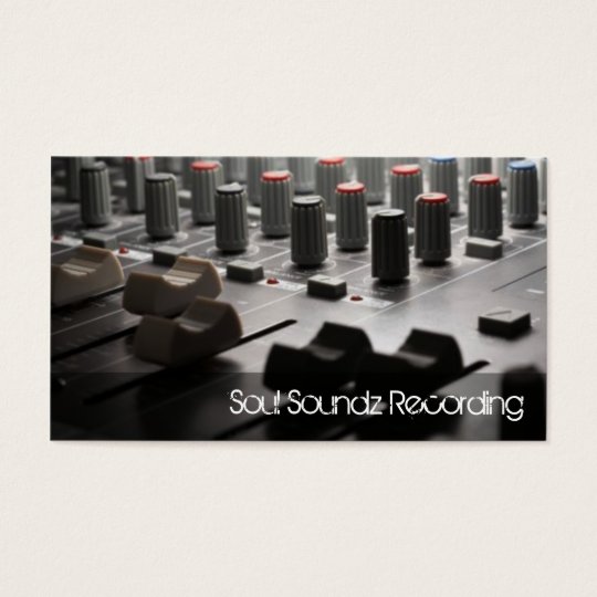 Recording Studio Business card