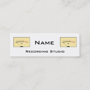 Recording Studio Business Card