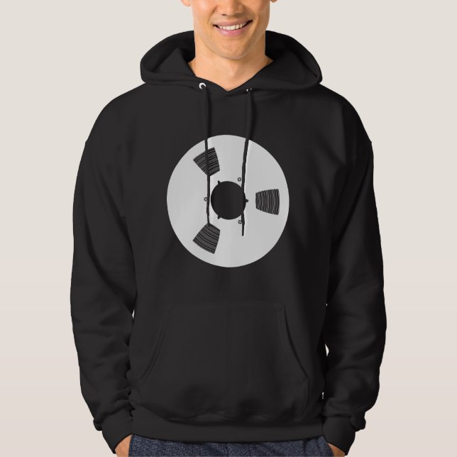 Recording Tape Spool Hoodie (Front)