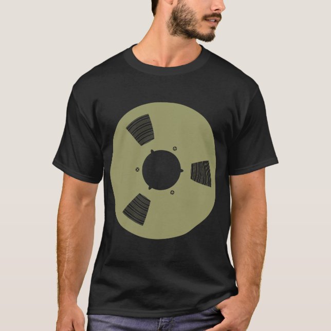 Recording Tape Spool T-Shirt (Front)