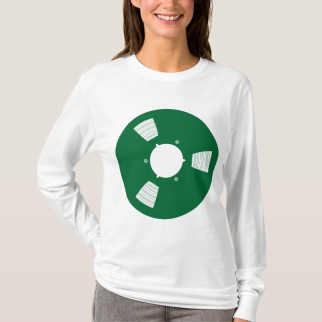 Recording Tape Spool T-Shirt (Front)