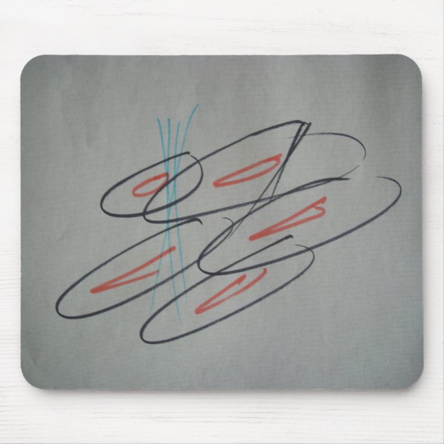 Records and Jive. Mouse Mat (Front)