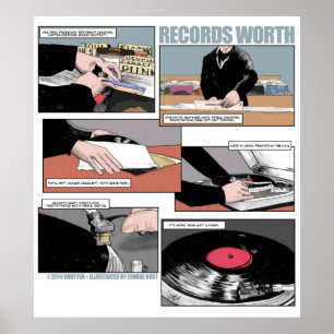Records Worth Poster