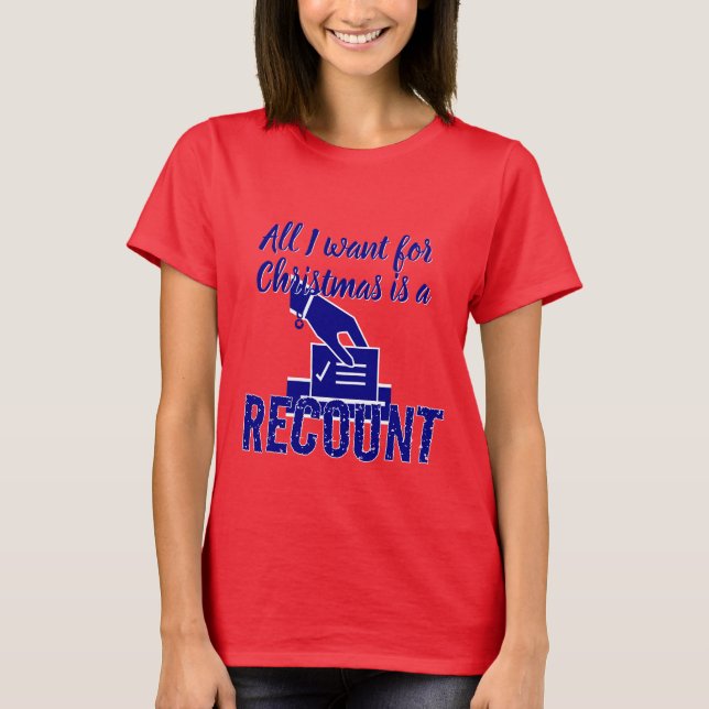 Recount T-shirt (Front)