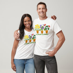 Recovering Plantaholic Plant Lover Gardner Humour  T-Shirt