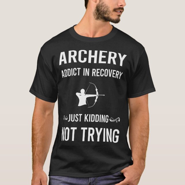 Recovery Archery Archer Arrow Arrows Bow T-Shirt (Front)