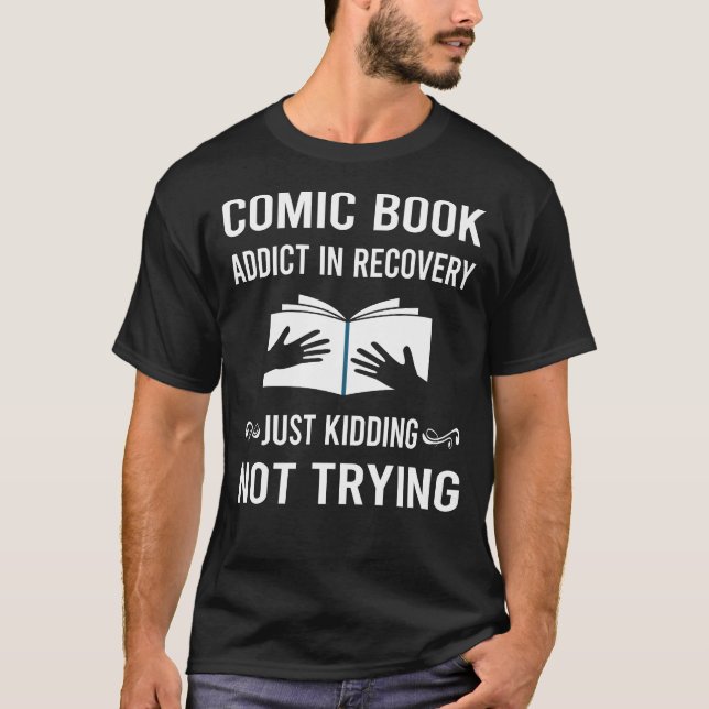 Recovery Comic Books Comics T-Shirt (Front)