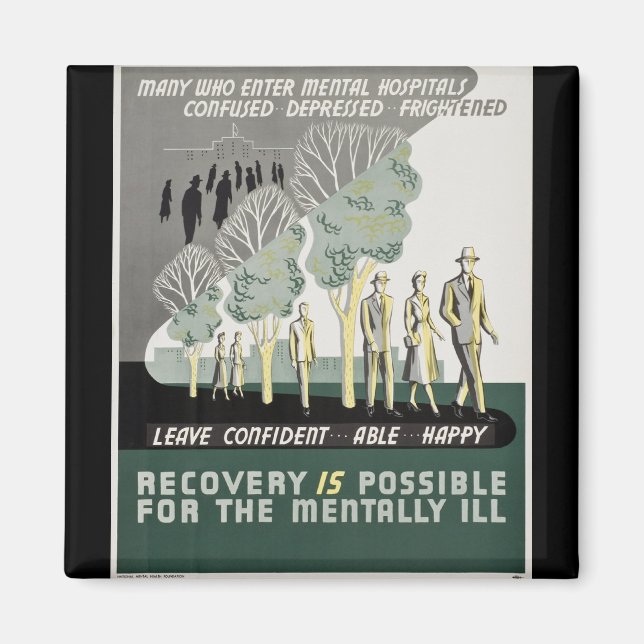 Recovery is Possible for the Mentally Ill Magnet (Front)