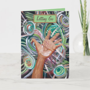 Recovery "Letting Go" Card