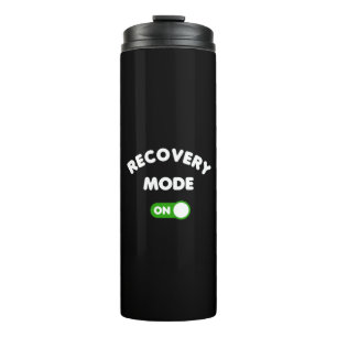 Recovery Mode Get Well Soon Funny Surgery Thermal Thermal Tumbler