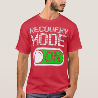 Recovery Mode On Get Well Funny Injury gift (1)  T-Shirt