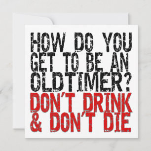 Recovery Old Timer Joke